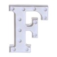 thumbnail image 3 of XZNGL Wood Board Alphabet Led Letter Lights Light Up White Plastic Letters Standing Hanging A, 3 of 3