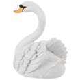 thumbnail image 3 of Décor Cygne en Résine, Figurine de Cygne Flottant en Résine, Décoration de Jardin, Performance Puissante, 3 of 6