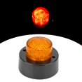 thumbnail image 1 of 24V Mini Round Marker  Light LED Lamp for Trailer Truck White Red Yellow ABS Plastic 1PC, 1 of 7