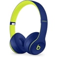 thumbnail image 1 of Écouteurs Supra-Auriculaires Sans Fil Beats Solo3 Remis à Neuf - Puce W1, Bluetooth Classe 1, 40 Heures d'Écoute, Microphone et Commandes Intégrés - Collection Pop - (Pop Indigo), 1 of 10
