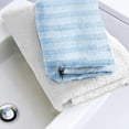 thumbnail image 3 of Binwennn Exfoliating Back Scrubber Scrubber Towel For Shower Bath Wash Scrub Cloth Washcloth Washer Paper Towel Holder under Cabinet Bathroom Organizers And Storage Towel Rack for Door Bathroom for, 3 of 3