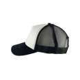 thumbnail image 2 of Gravity Threads Game Over Patch Adjustable Trucker Hat - Black/White, 2 of 2