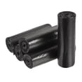 thumbnail image 1 of Uxcell Small Trash Bags Garbage Waste Basket Liners for Kitchen Office Bathroom Black, 1 of 5