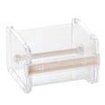 thumbnail image 1 of Washi Washi Tape Dispenser Cutter Transparent 2 Serrated Bars ABS Plastic Stackable Tape Holder Dispenser for Storage, 1 of 5