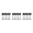 thumbnail image 4 of Wweixi 6pieces Lightweight And Portable Stainless Steel Set For Easy Dining On Go Stainless Steel Spoons Easy To Clean black 3Set, 4 of 6