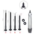 thumbnail image 2 of Precision Tip for Pneumatic Engraving Pen DIY For Glass Metal Wood Stone 48mm, 2 of 9