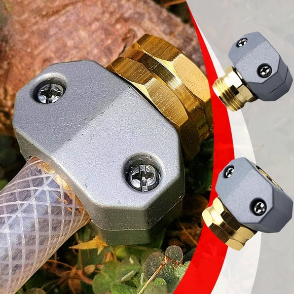 Sales Today Clearance! Garden Hose Repair Connector, Male and Female Garden Hose Fittings, Universal 3/4 Inch Garden Hose Repair Joint, Easy to Use Water Hose Connector for Garden