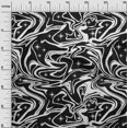thumbnail image 3 of oneOone Viscose Chiffon Black Fabric Abstracts Craft Projects Decor Fabric Printed By The Yard 42 Inch Wide, 3 of 4