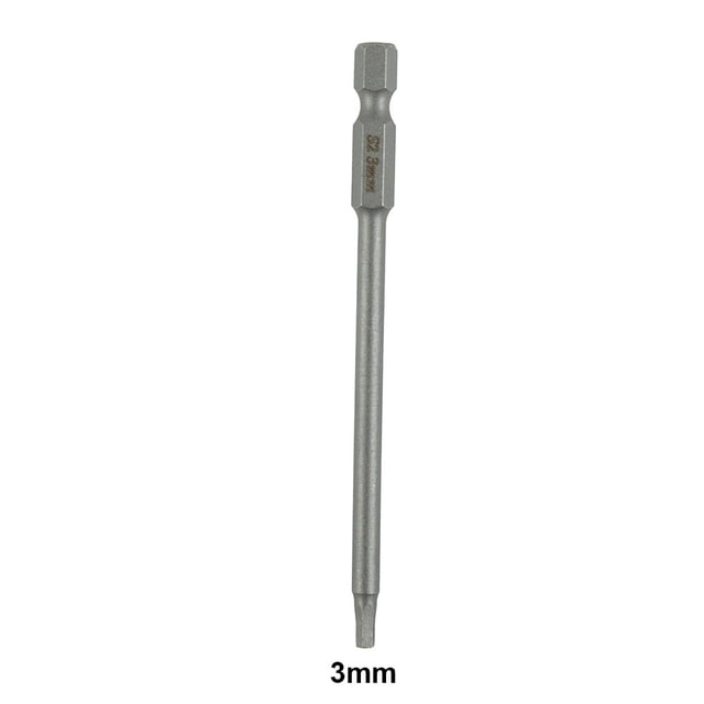 1x Drill Bit Set Hex Head Wrench Screwdriver Socket 1/4inch Shank Metric 100mm