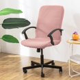 thumbnail image 3 of Housse de Bureau d'Ordinateur Extensible Rotative Anti-Saleté, Imperméable, Élastique, Housses Amovibles – Rose, 3 of 8