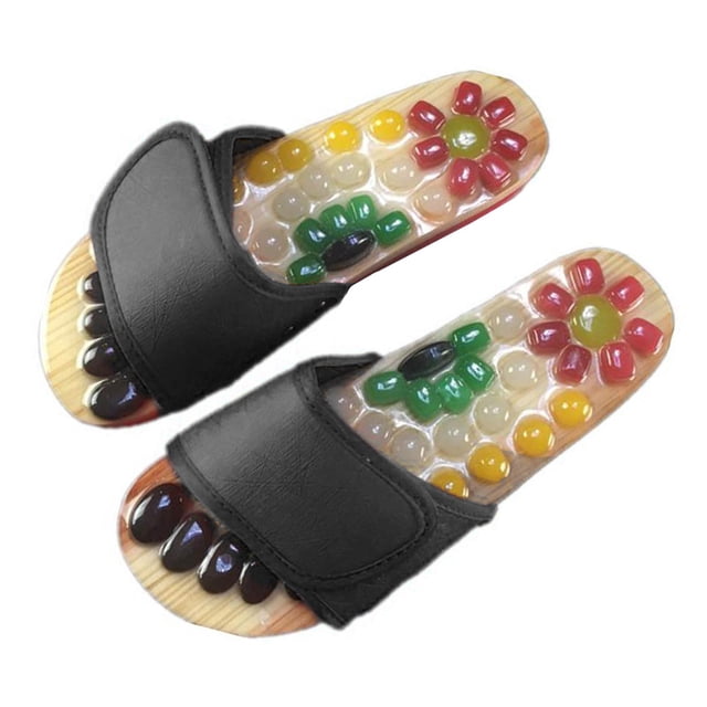 Acupressure Foot Massager Stimulation Massage Slippers Shoes -
