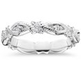 thumbnail image 1 of 1/4ct Diamond Eternity Ring 14K White Gold, 1 of 3