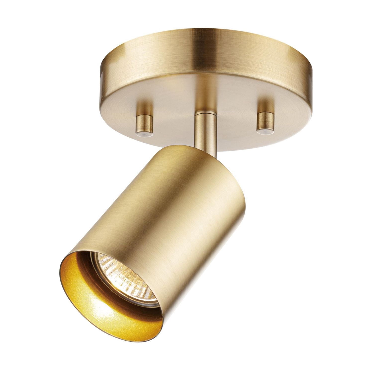 Pratt Track Lighting, Matte Brass