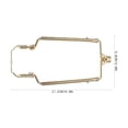 thumbnail image 2 of Shisuyan 1set Lamp Shade Harp Holder Kit Alloy Bracket For Floor Table Lamps For Decor Includes Finish, 2 of 9