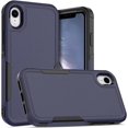 thumbnail image 1 of [PST] iPhone XR Hard Case, Dual Layers Heavy Duty Rubber Armor Bumper Hard Case Cover, 1 of 5