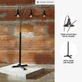 thumbnail image 4 of Signature Design by Ashley L725059 Metal Arc lamp, Black, 4 of 11