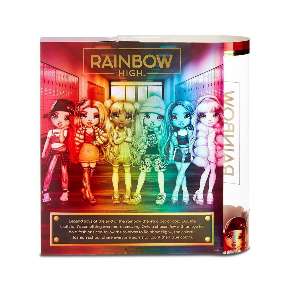 Rainbow High Sunny Madison : poupée-mannequin jaune avec 2 tenues