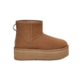 thumbnail image 2 of UGG Women's Classic Mini Platform Boots Chestnut - 1134991-CHE, 2 of 6