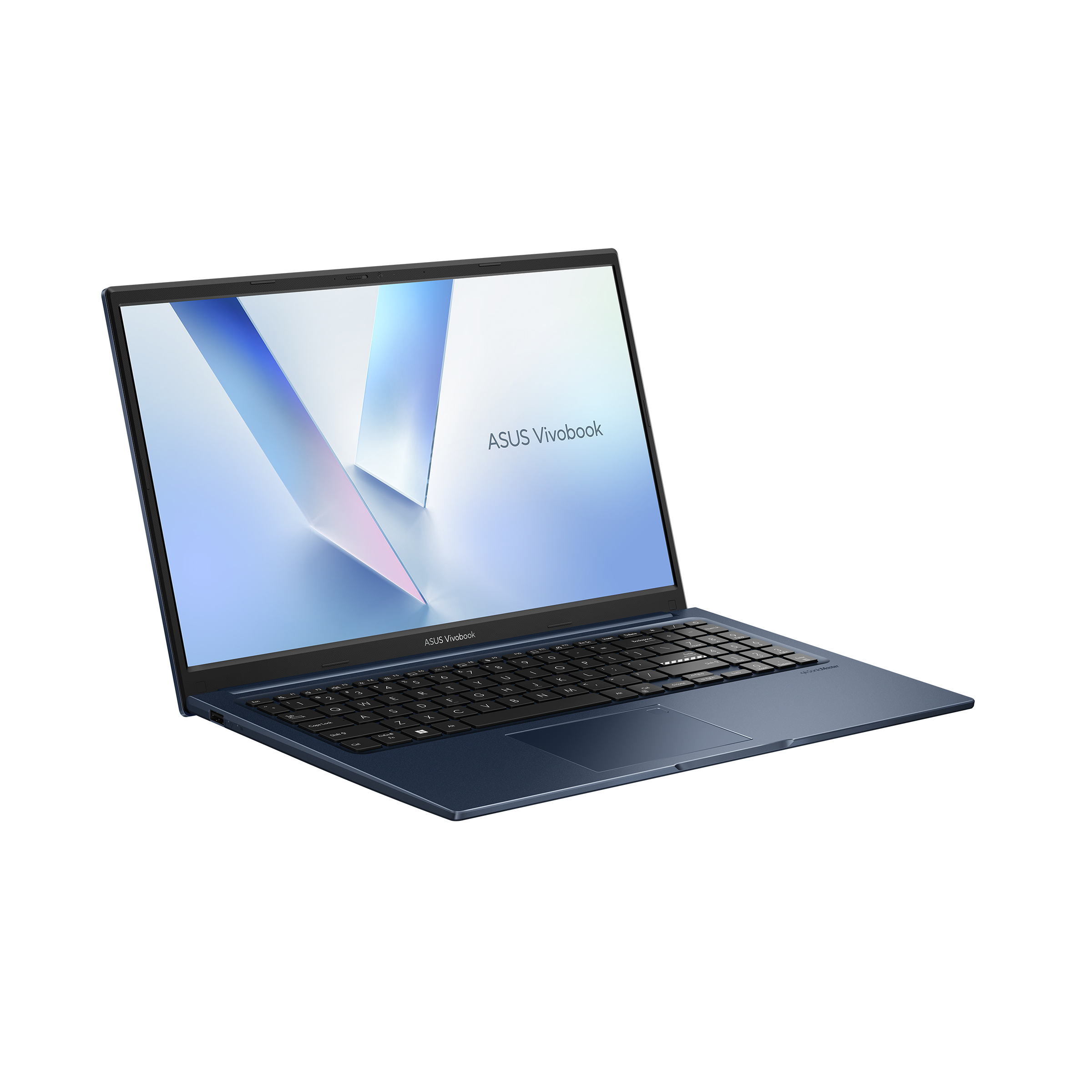 ASUS Vivobook 15, 15.6-inch thin and light laptop, FHD (1920x1080) display, Intel® Core™ 7 350 Processor, 8GB RAM, 512 GB SSD, Windows 11 Home, Fingerprint, Quiet Blue, X1504MA-DS72-CA