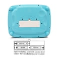 thumbnail image 4 of Blue Childrens Learning Tablet With Led Screen Educational English Toy Early Bilingual System Vocabulary Builder Interactive Device Gift For Preschool Kids, 4 of 6