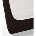 thumbnail image 4 of 300 Thread Count 100% Egyptian Cotton 4-Piece Bed Sheet Set (1 Flat, 1 Fitted Sheet, 2 Pillow Covers) 24 Inches Deep Pocket Solid Pattern, 4 of 6