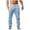 G-Light Blue, variant on 2025 Men's Casual Pants Men Pants Chino Cargo House with Pants Cotton Linen Relaxed Pants Men Casual Trousers Flat Front Pants Men PantSummer Wicking