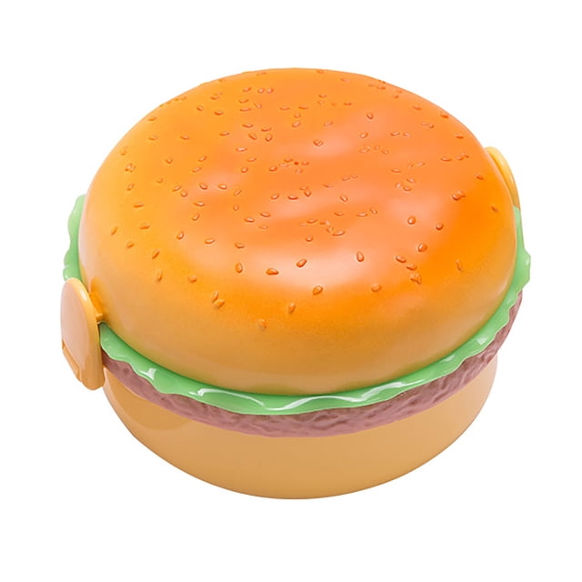 Contenant Portable à 3 Niveaux Compatible Micro-Ondes pour Lunch Scolaire et Rangement des Aliments