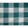 thumbnail image 4 of oneOone Polyester Lycra Dark Teal Green Fabric Gingham Check Craft Projects Decor Fabric Printed By The Yard 56 Inches Wide, 4 of 4