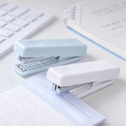Sentmoon Stapler Small Staplers Portable Folding Stapler Labor Saving Handheld Stapler for Office School Exam Paper and Document Binding