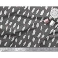 thumbnail image 3 of Soimoi Gray Heavy Satin Fabric Penguin Ocean Decor Fabric Printed Yard 54 Inch Wide, 3 of 3
