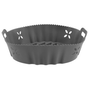 Air Fryer Liner Air Fryer Silicone Pot Reusable Air Fryer Bowl Nonstick Silicone Fryer Baking Liner