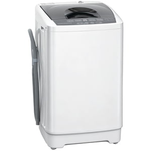 Laveuse portable, entièrement automatique 1.3 Cu. Ft. Lave-linge compact, blanc