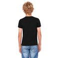 thumbnail image 2 of Bella Canvas Jersey Short-Sleeve Tee 3001Y, L, Black Heather, 2 of 3