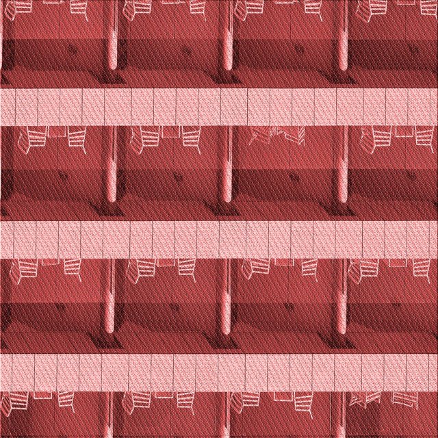 Ahgly Company Tapis d'Intérieur Lavable à la Machine, Carré, Transitionnel, Pastel Rouge Rose, Tapis de Zone, 7 Pieds Carré
