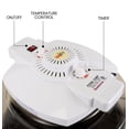 thumbnail image 2 of Total Chef 1300-Watt Infrared Oven by Koolatron, Fast & Energy-Efficient Cooking for Healthy Meals, 2 of 9