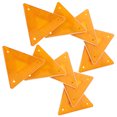thumbnail image 4 of KAKOWELY car emergency triangles 10pcs Car Emergency Triangle Reflective Roadside Triangle Reflectors Warning Triangles Reflectors Rear Bumper Reflector Road Punching Safety Triangles, 4 of 4
