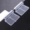 thumbnail image 3 of 6pcs Clear Color Acrylic Aquarium Fish Tank Glass Cover Clip Support Holder 6mm, 3 of 6