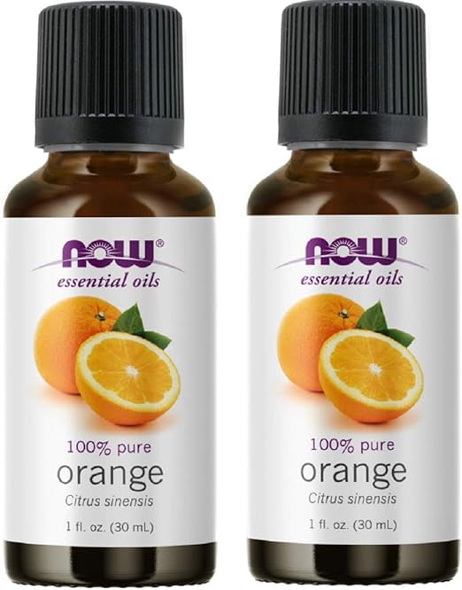 NOW Foods - 100% Pure & Organic Essential Oil Orange - 1 fl. oz.