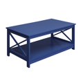 thumbnail image 1 of Pemberly Row Coffee Table in Blue Wood Finish, 1 of 5
