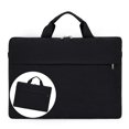 thumbnail image 2 of kurtrusly Laptop Bag Multifunctional Notebook Pouch Large Capacity Zipper Design Case Household Travelling Computer Accessories gray, 2 of 7