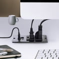 thumbnail image 4 of Oeillets d'Alimentation de Bureau Conférence Barre d'Alimentation Encastrée dans Prise de Bureau Prise d'Alimentation Ports USB Rallonge Cordon d'Alimentation, 4 of 6