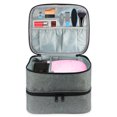thumbnail image 4 of Sac de Transport pour Vernis à Ongles Facile d'Accès et de Rangement Pratique et Organisé Durable Facile à Transporter Sac Organisateur à Double Couche pour Vernis à Ongles pour un Accès Facile et de Rangement Sac de Transport pour Vernis à Ongles, 4 of 9