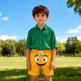 thumbnail image 4 of Swim Trunks for Boys Toddler Solid Color Print Breathable Shorts with Pocket 1Pc, 4 of 7