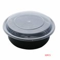 thumbnail image 4 of Transemion 30 Bols Alimentaires Réutilisables en Plastique avec Couvercle Contenants de Préparation de Repas, 4 of 4
