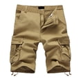 thumbnail image 2 of zanvin Men's Shorts Plus Size Cargo Shorts Multi-Pockets Relaxed Summer Beach Shorts Pants, 2 of 5