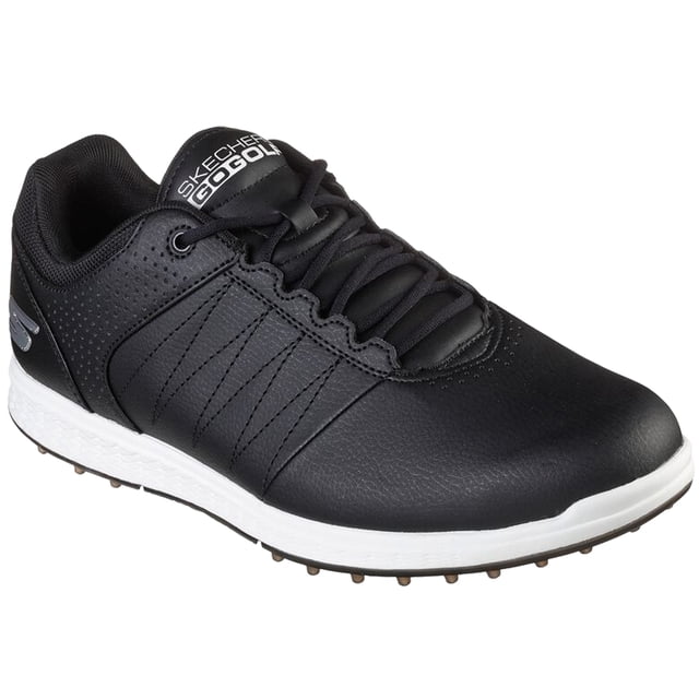 Skechers Men's GOgolf Pivot Spikeless Golf Shoe, 11.5 Medium White/Navy
