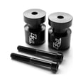 thumbnail image 2 of Krator R1 Logo Black Swingarm Spool Sliders Motorcycle Compatible with Yamaha XV250 Virago 2007, 2 of 3