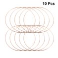 thumbnail image 2 of 10pcs Dreamcatcher Fer Anneau DIY Dreamcatcher Anneau Rond Accessoires Dreamcatcher (130mm), 2 of 8