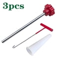 thumbnail image 2 of Tire Core Replacement Tool Kit, Quick Change Stem Repair Set, Portable 3-Piece Tire Repair Tool for Car, Truck, Motorcycle and Trailer Maintenance, 2 of 2