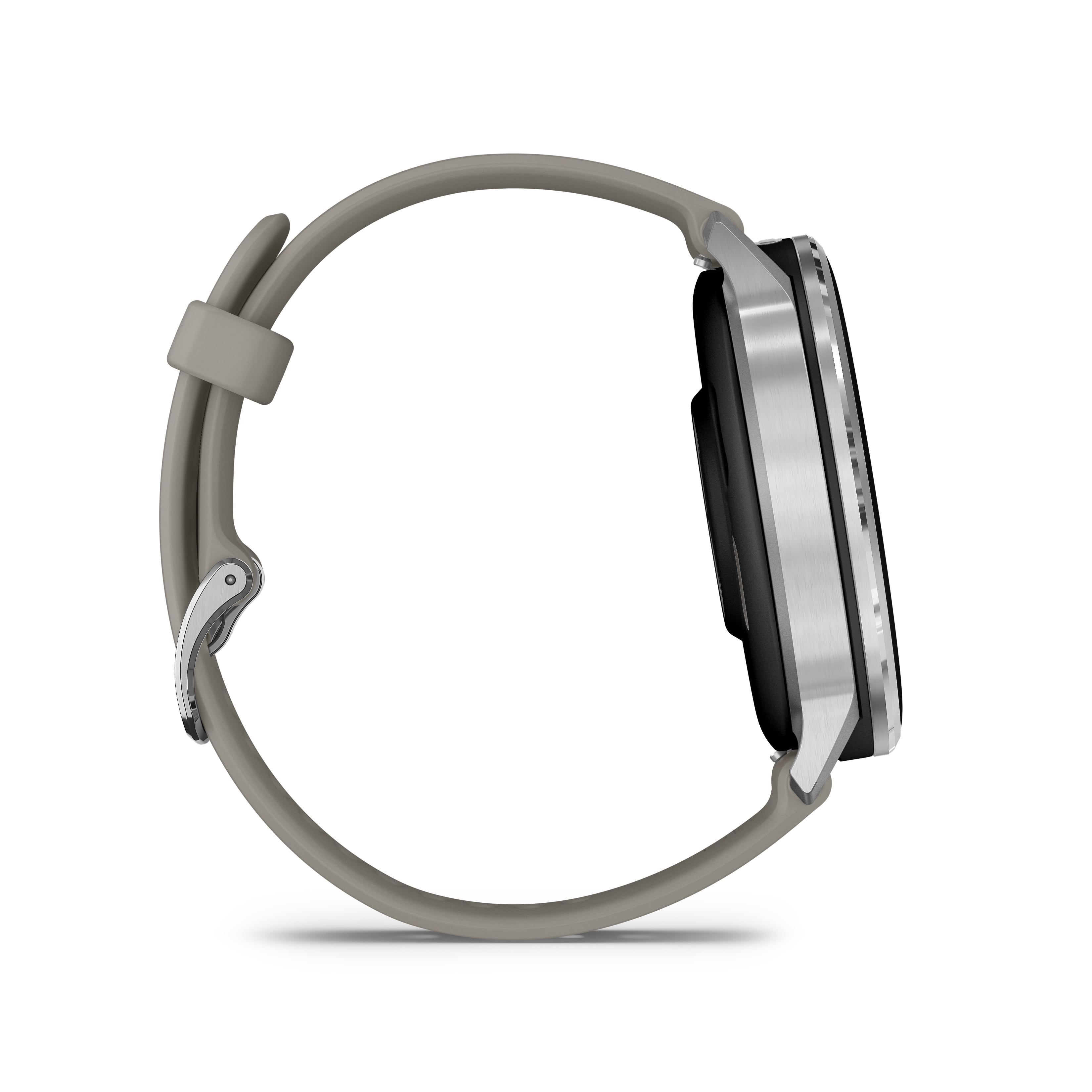 Garmin Venu 4 GPS Smartwatch - 45mm Silver with Silver Gray Silicone Band